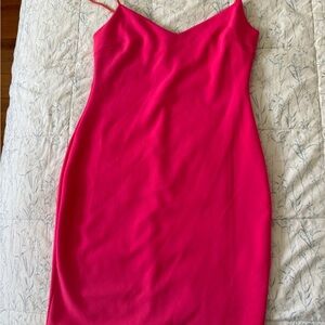 Windsor Pink Spaghetti Strap Slip Dress